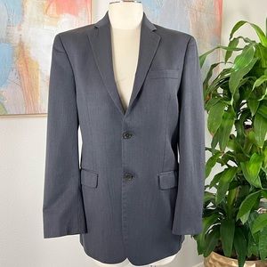DKNY CHARCOAL GREY MENSWEAR STYLE BLAZER